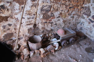 Chariot pour la mine de zinc
