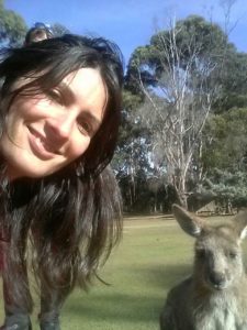 Selfie kangourou