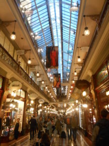 La galerie du Victoria Market