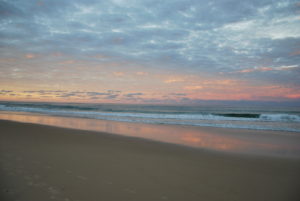 Coucher de soleil sur la Sunshine Coast
